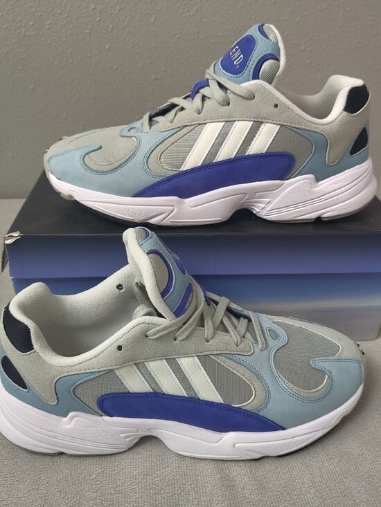 Size 11.5 - Adidas x END Yung 1 ‘Atmosphere’ G2763519 Suede Blue UNC Blue purple main image 8